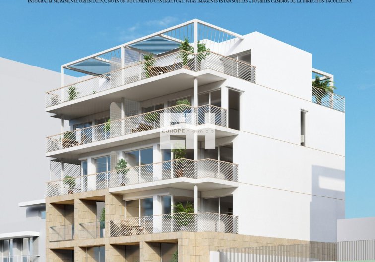 Apartment - New Build - Villajoyosa - Pueblo