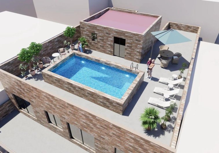 Appartement - Nieuwbouw - Torrevieja - Playa El Acequión