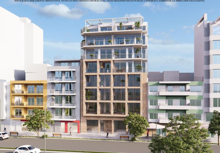 Appartement - Nieuwbouw - Villajoyosa - Pueblo