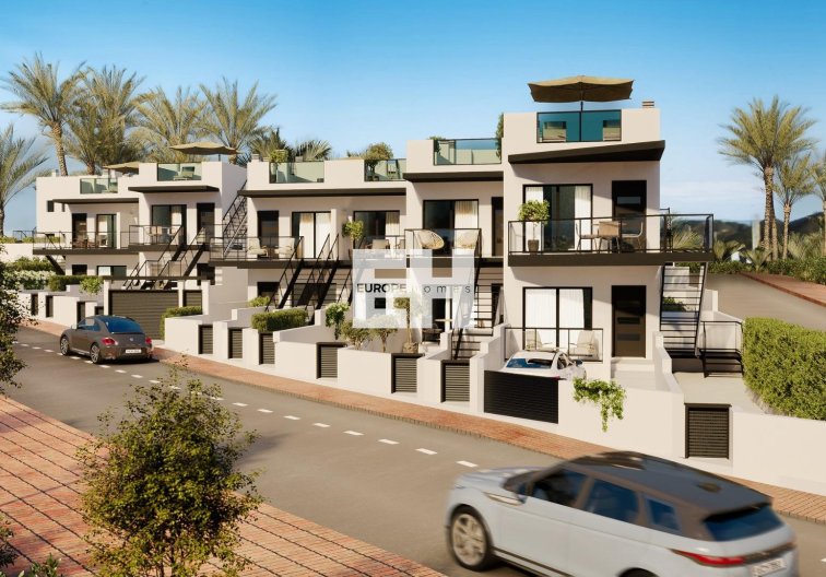 Bungalow im obersten Stockwerk - Neubau - Puerto de Mazarron - Playa Negra