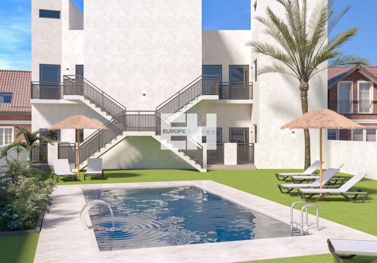 Bungalow op de bovenste verdieping - Nieuwbouw - Hondón de las Nieves - La Canalosa