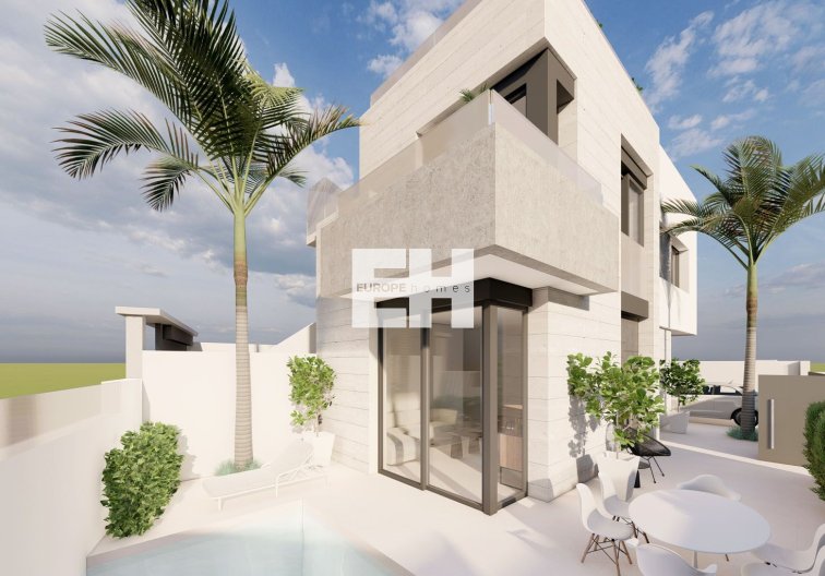 Bungalow op de bovenste verdieping - Nieuwbouw - Pilar de la Horadada - pueblo