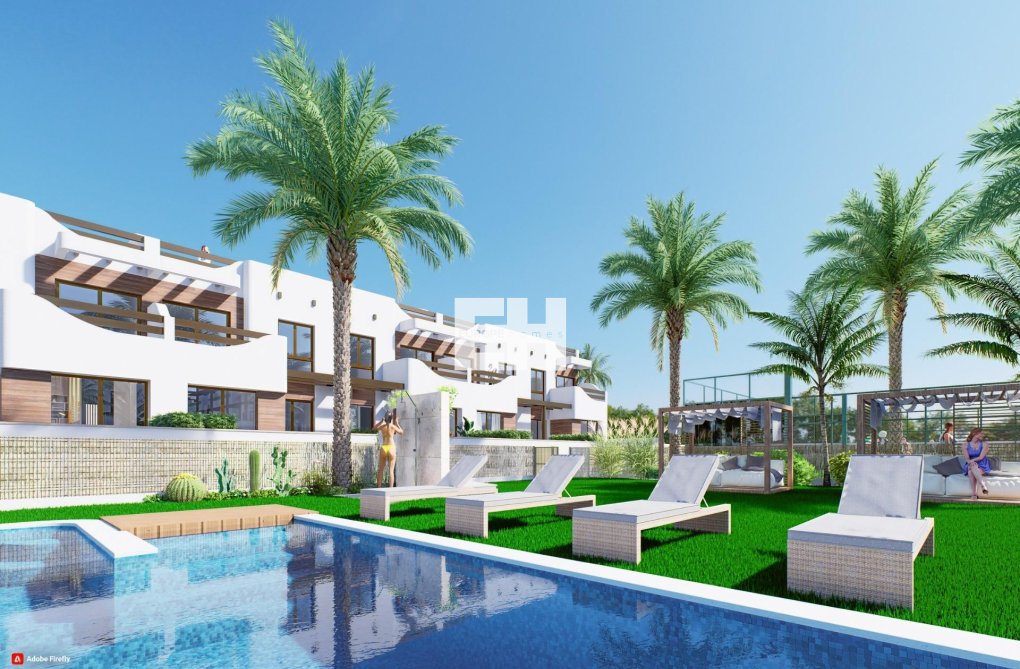 Construction Neuve - Bungalow au rez-de-chaussée - Pilar de la Horadada - Playa de las Higuericas