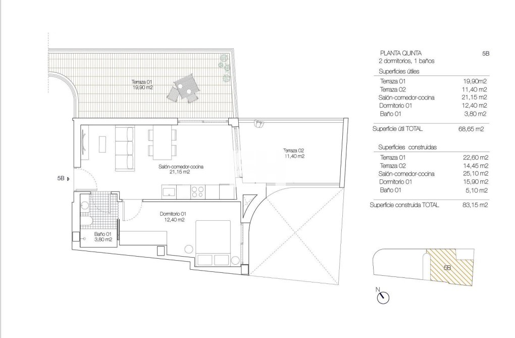 Construction Neuve - Penthouse - Torrevieja - Playa de los Locos
