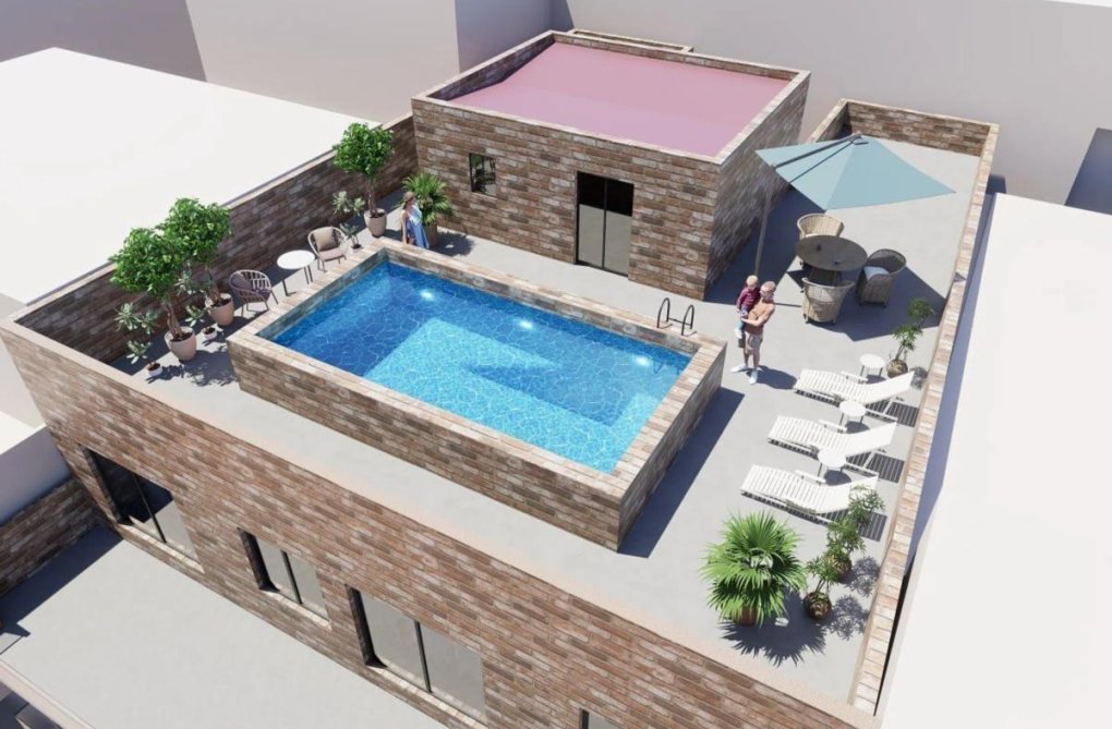 Construction Neuve - Penthouse - Torrevieja - Playa El Acequión