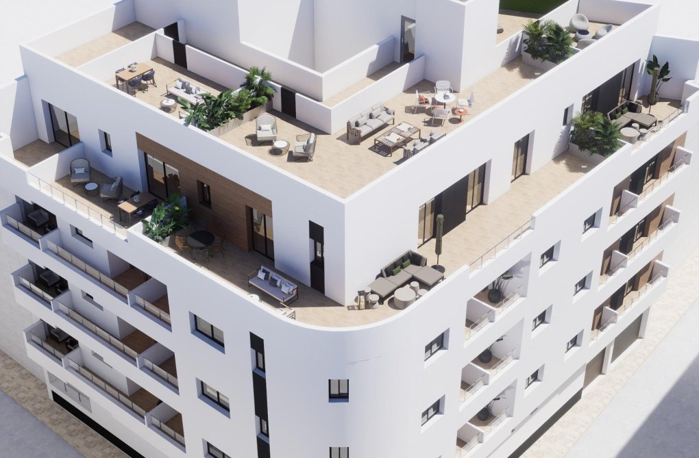 Construction Neuve - Penthouse - Torrevieja - pueblo