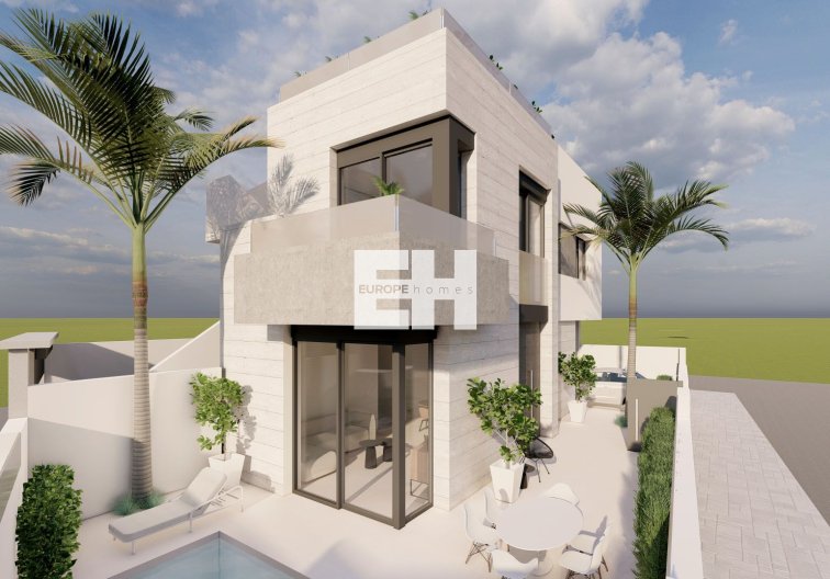 Ground floor Bungalow - New Build - Pilar de la Horadada - pueblo