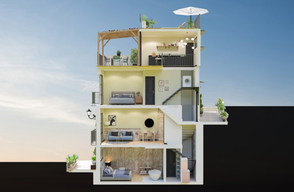 Herverkoop - town house - Alicante - Costa Blanca