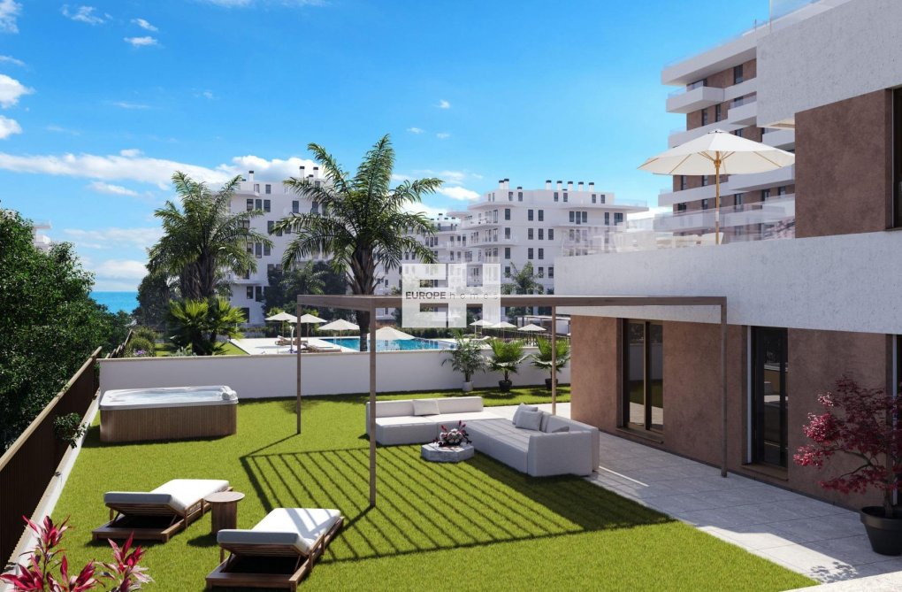 Neubau - Ground floor apartment - Villajoyosa - Playa del Torres