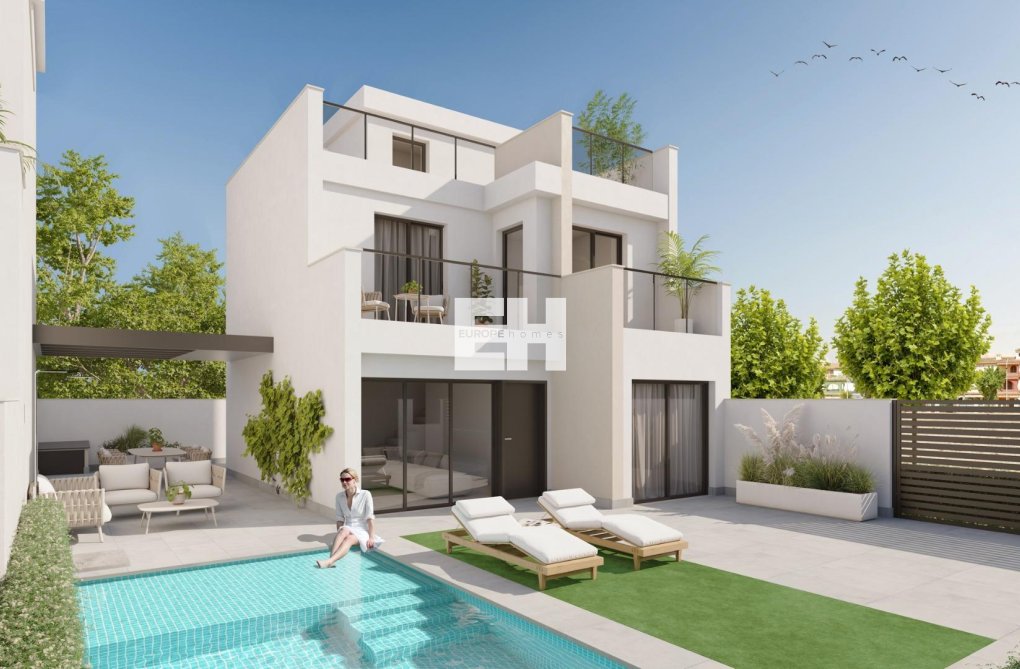 Neubau - villa - Los Alcázares - Playa la Atascadera