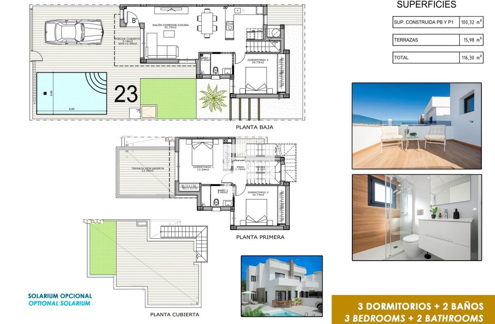 Neubau - villa - Orihuela - Vistabella Golf