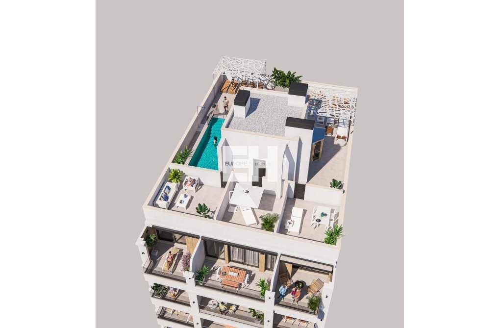 Neubau - Wohnung - Torrevieja - Playa de El Cura