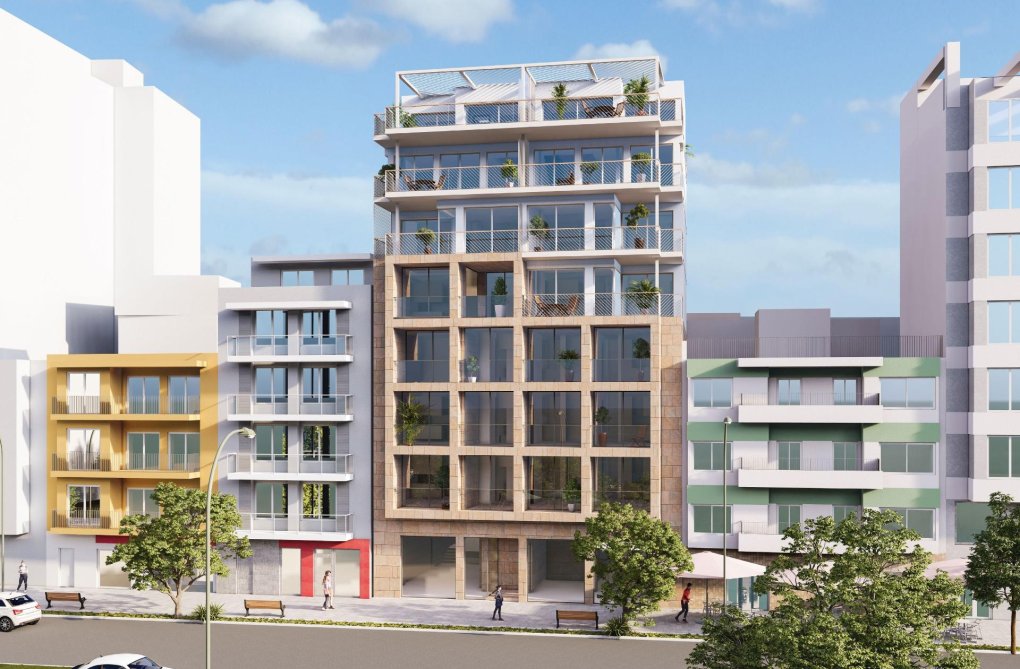 Neubau - Wohnung - Villajoyosa - Pueblo