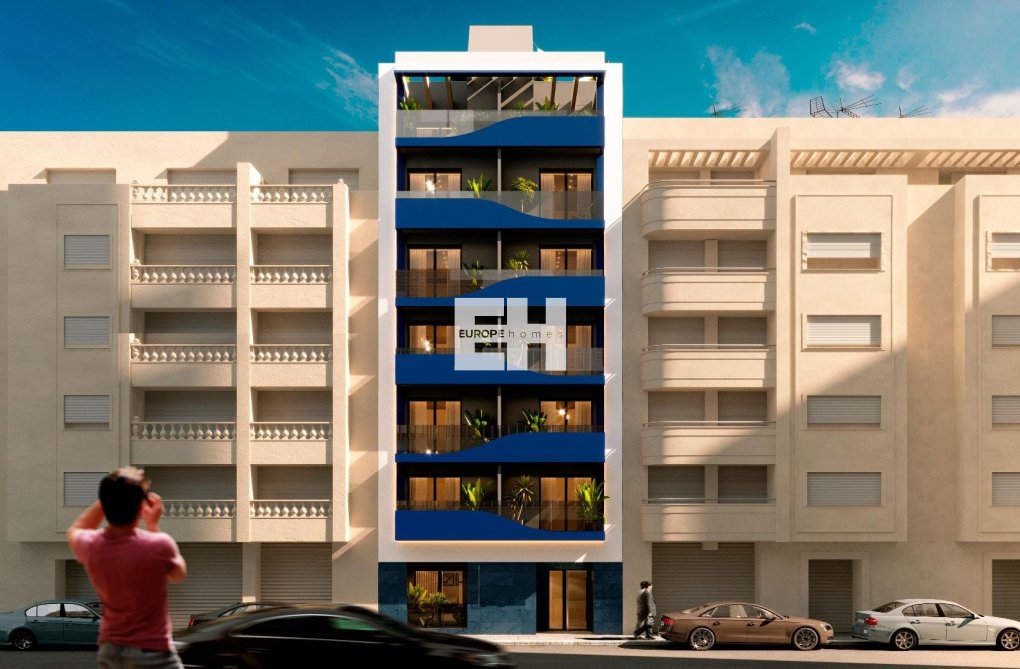 New Build - Apartment - Torrevieja - Playa del Acequión