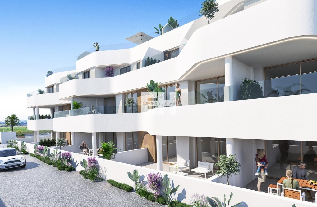 New Build - Ground floor apartment - Los Alcázares - Serena Golf
