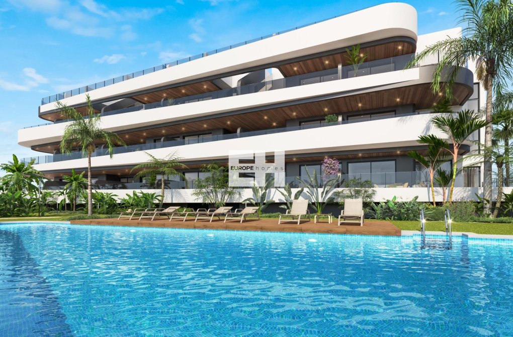 New Build - Ground floor apartment - Los Alcázares - Serena Golf