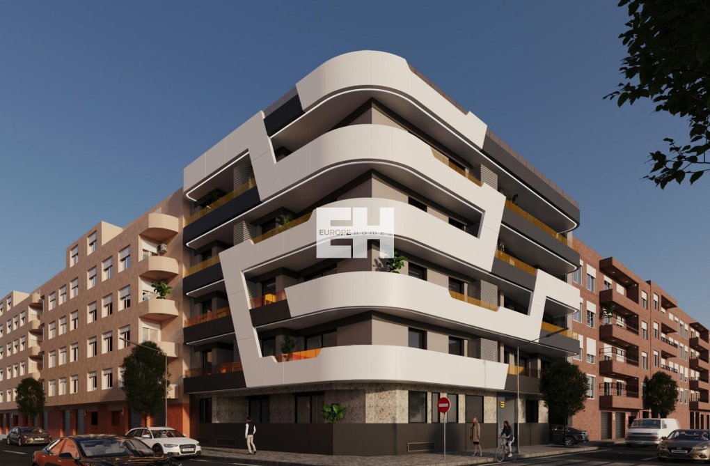 New Build - Ground floor apartment - Torrevieja - Centro