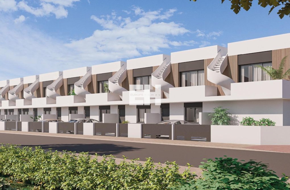 New Build - Semidetached - Pilar de la Horadada - pueblo