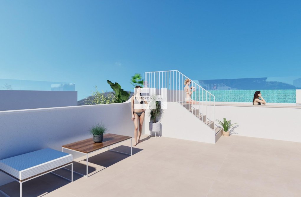 New Build - Top floor bungalow - Pilar de la Horadada - Playa de las Higuericas