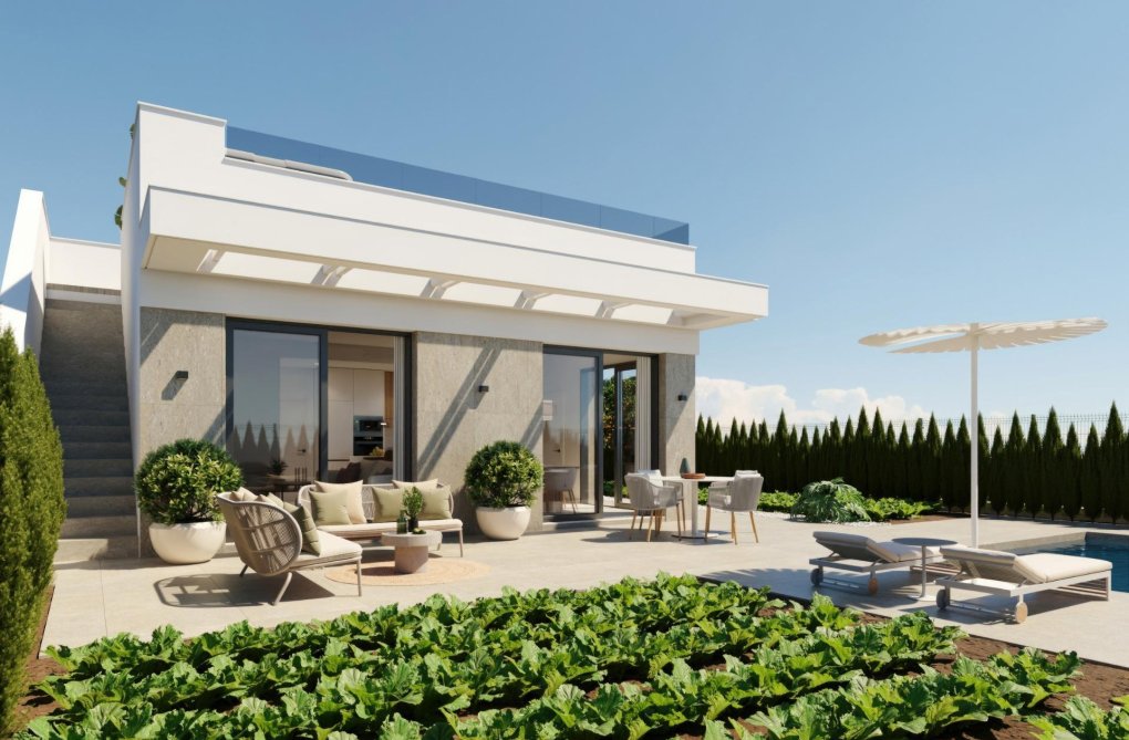 New Build - villa - Fuente Álamo - Hacienda Del Álamo Golf