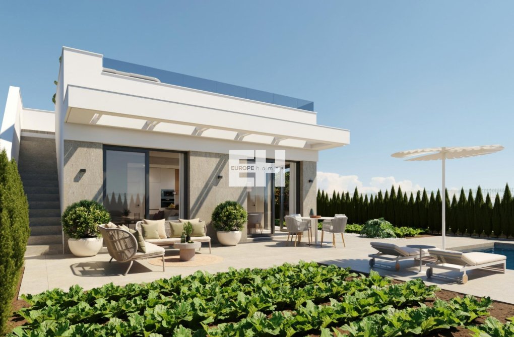 New Build - villa - Fuente Álamo - Hacienda Del Álamo Golf