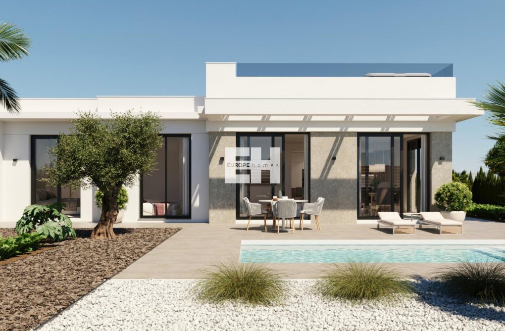 New Build - villa - Fuente Álamo - Hacienda Del Álamo Golf