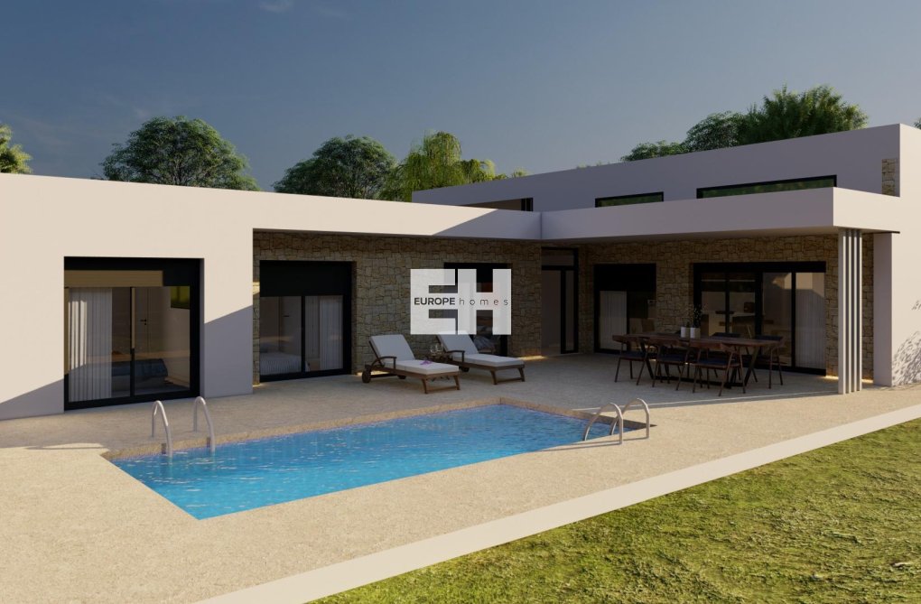New Build - villa - Pinoso - Campo