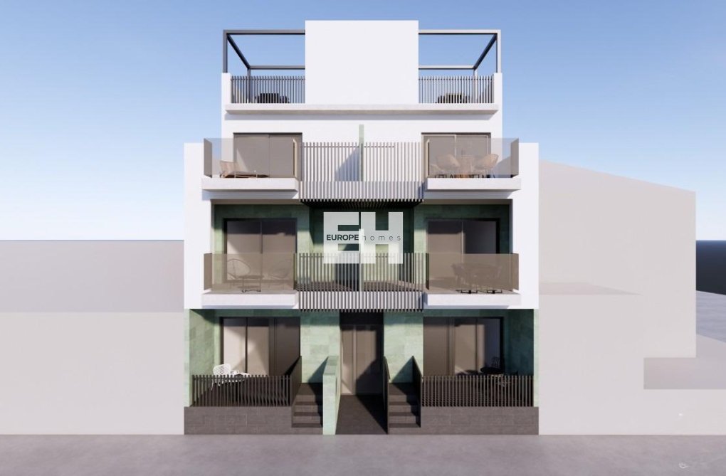Nieuwbouw - Appartement - Pilar de la Horadada - Torre de la Horadada