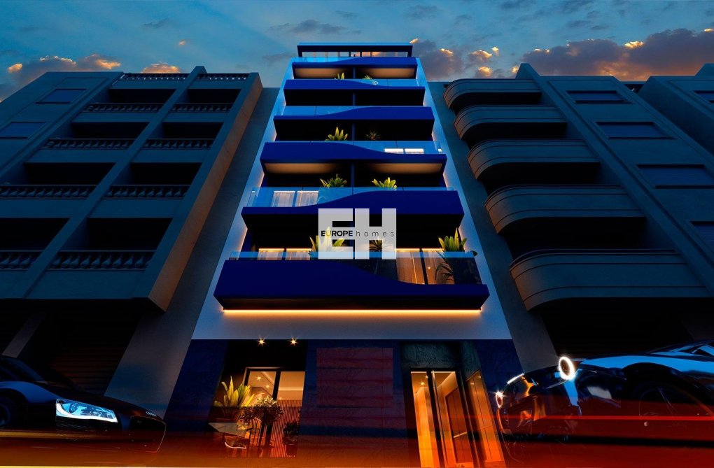 Nieuwbouw - Appartement - Torrevieja - Playa del Acequión