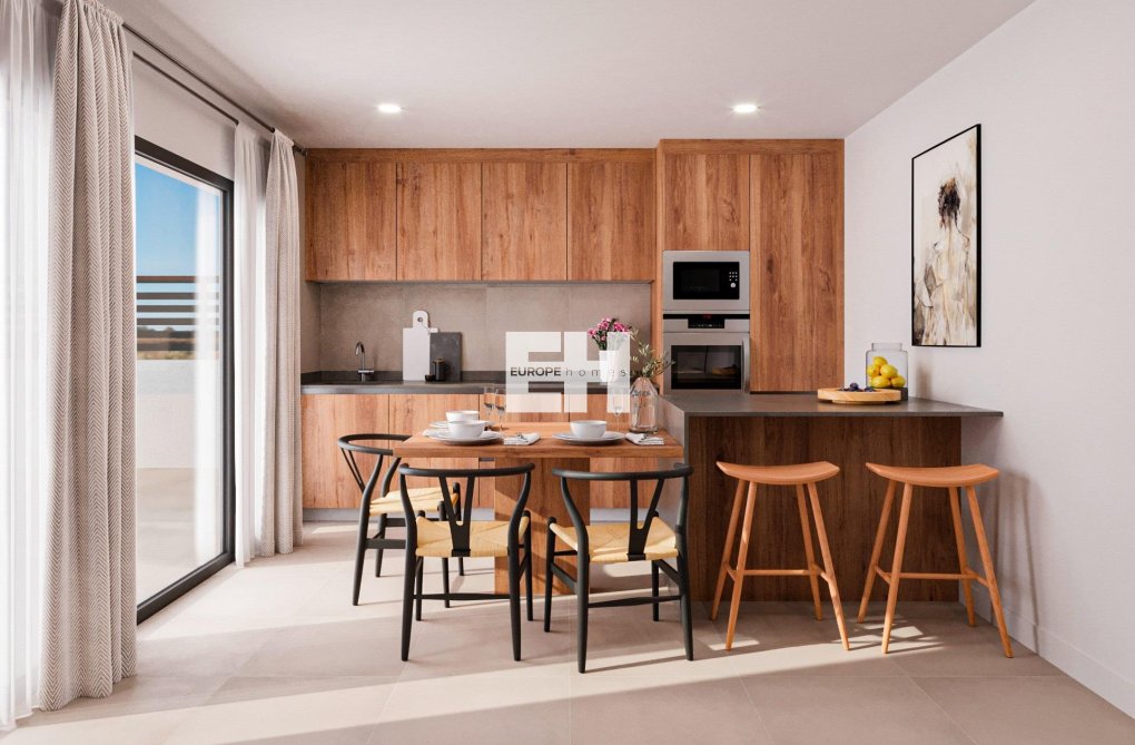 Nieuwbouw - Bungalow op de begane grond - Fuente Álamo - La Pinilla