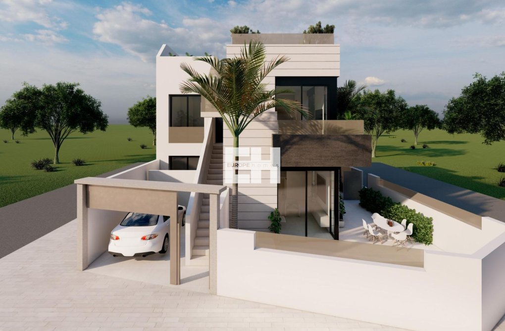 Nieuwbouw - Bungalow op de begane grond - Pilar de la Horadada - pueblo