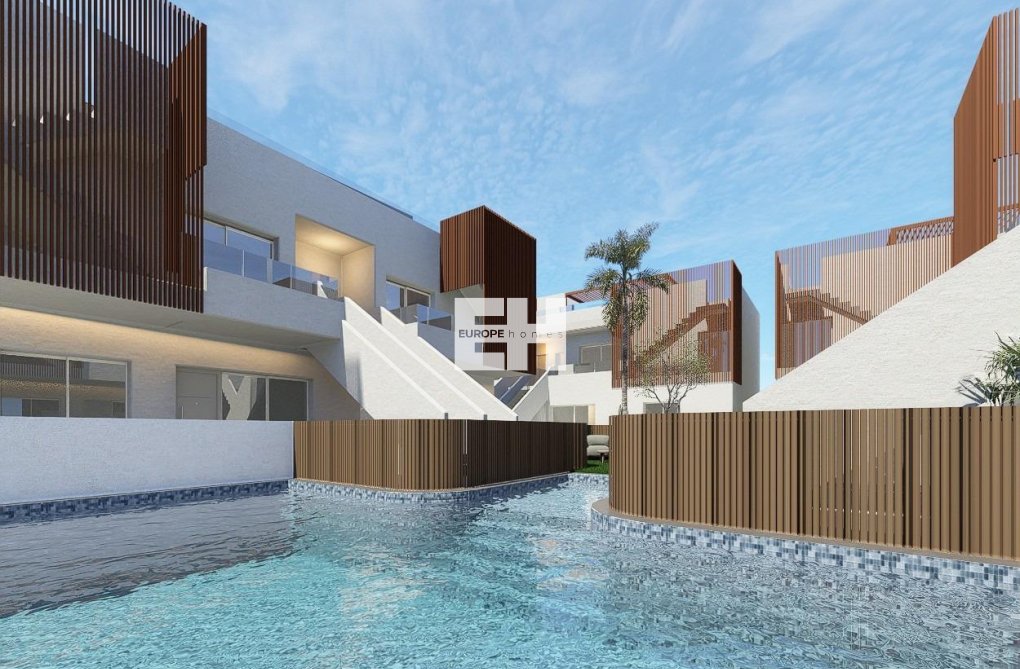 Nieuwbouw - Bungalow op de begane grond - Pilar de la Horadada - pueblo