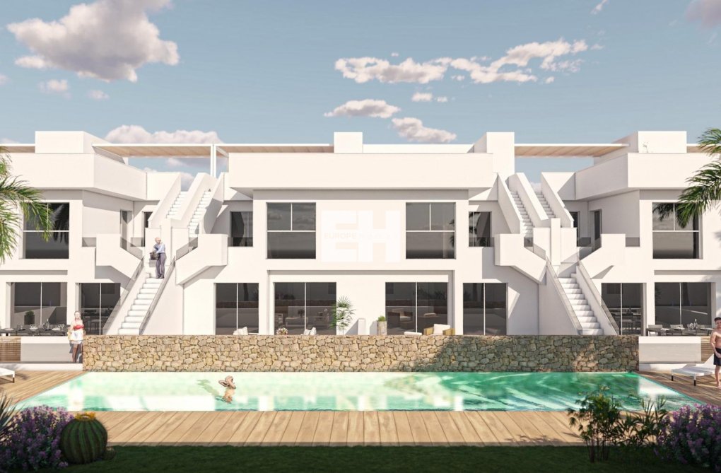 Nieuwbouw - Bungalow op de begane grond - Pilar de la Horadada - pueblo