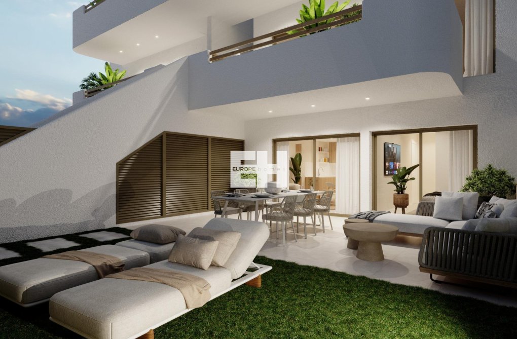 Nieuwbouw - Bungalow op de begane grond - San Pedro del Pinatar - Los Cuarteros