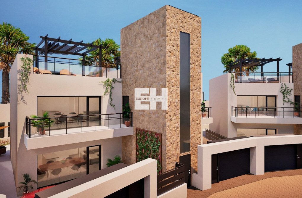 Nieuwbouw - Bungalow op de bovenste verdieping - Fuente Álamo - La Pinilla