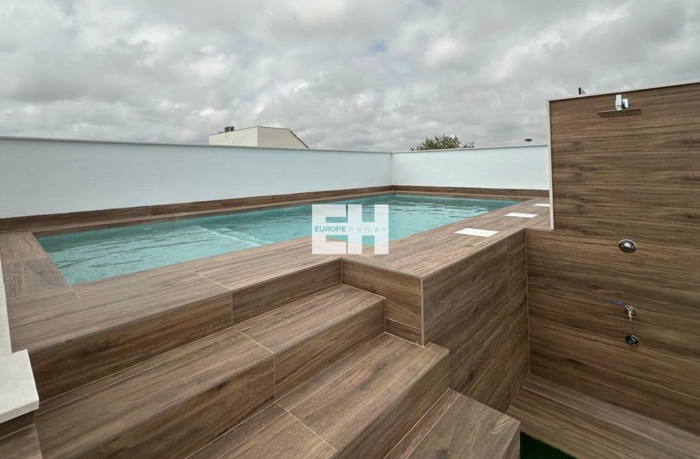 Nieuwbouw - Bungalow op de bovenste verdieping - San Pedro del Pinatar - Los Pinos