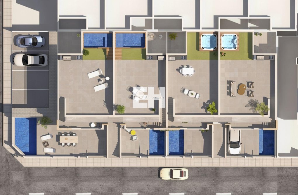 Nieuwbouw - Bungalow - San Pedro del Pinatar - Las Esperanzas