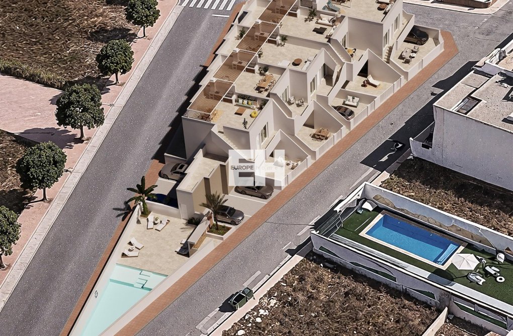 Nieuwbouw - Bungalow - San Pedro del Pinatar - Pueblo