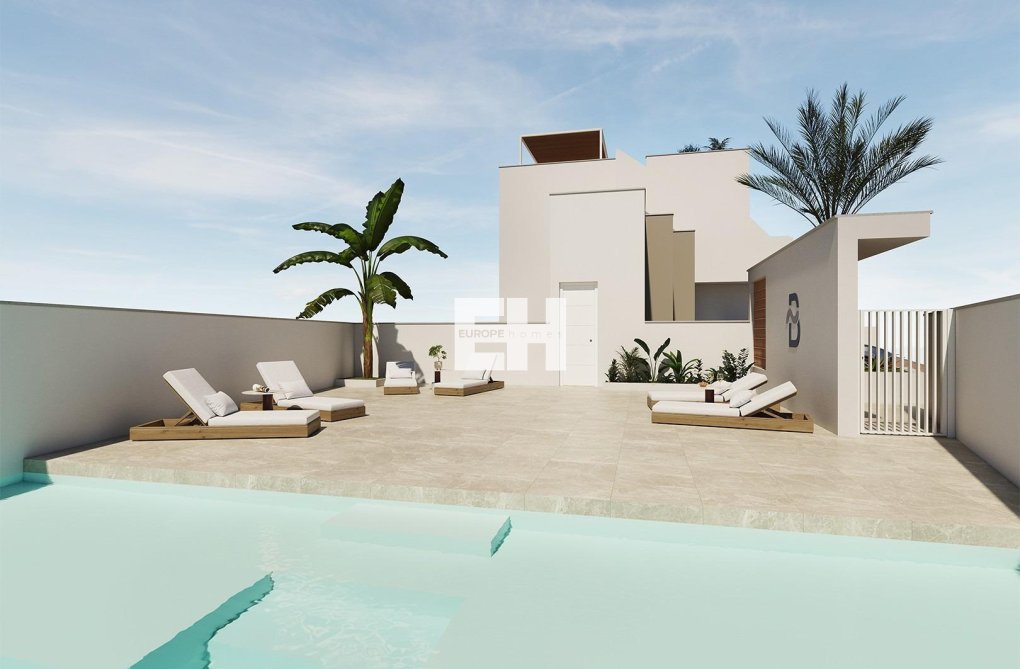 Nieuwbouw - Bungalow - San Pedro del Pinatar - Pueblo