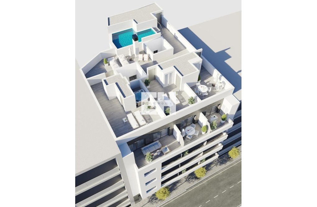 Nieuwbouw - Penthouse - Torrevieja - Centro