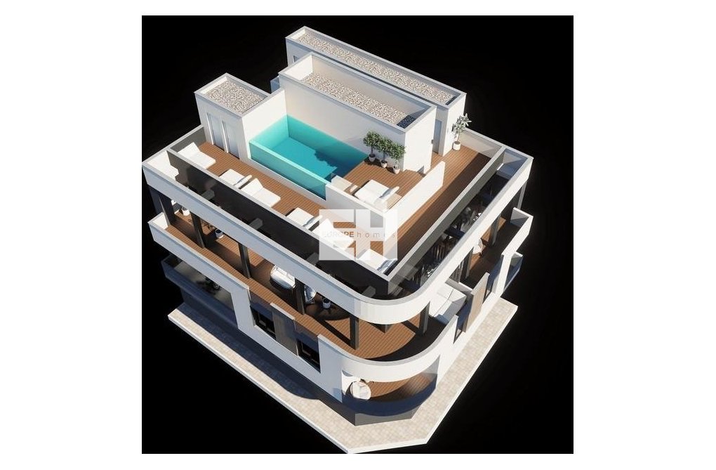 Nieuwbouw - Penthouse - Torrevieja - Centro