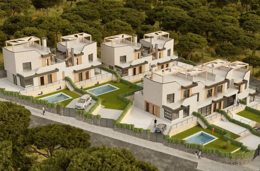 Nieuwbouw - town house - Polop - PAU1