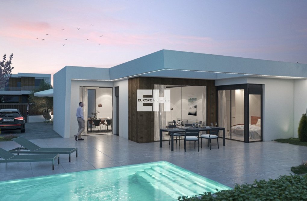 Nieuwbouw - villa - Baños y Mendigo - Altaona Golf