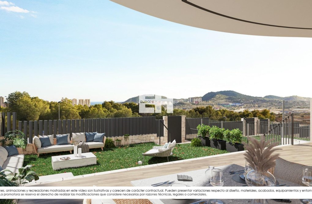 Obra Nueva - Apartamento  - Finestrat - Campana Garden