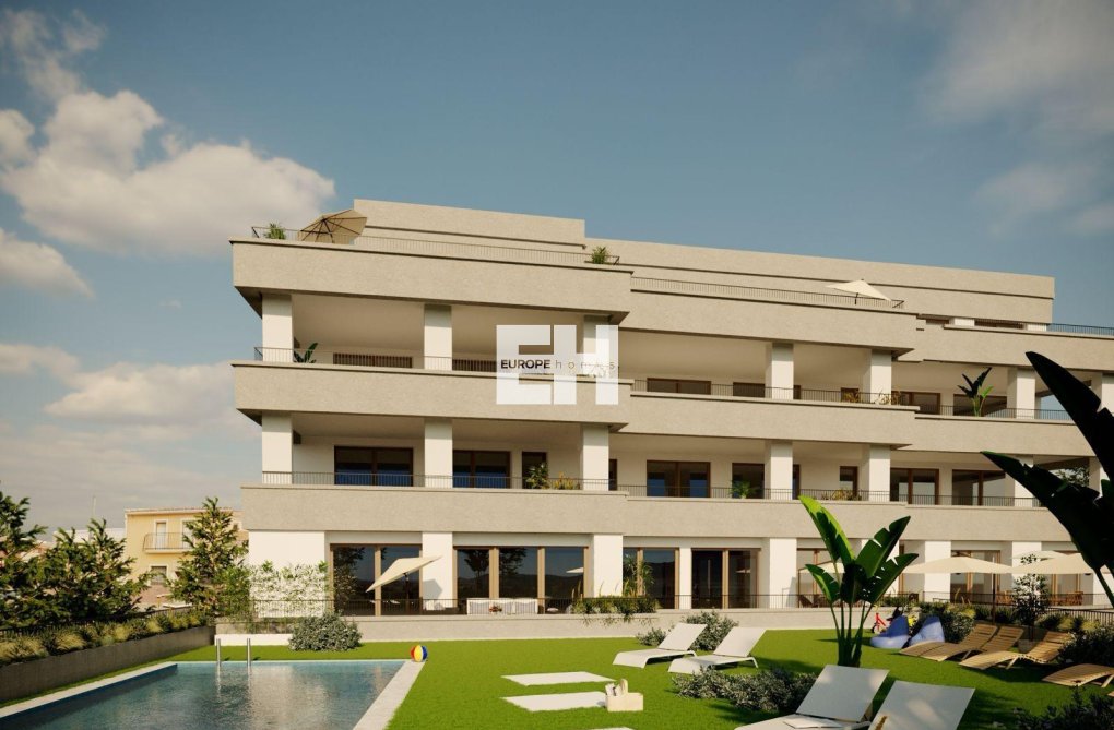 Obra Nueva - Apartamento  - Hondón de las Nieves - Pueblo