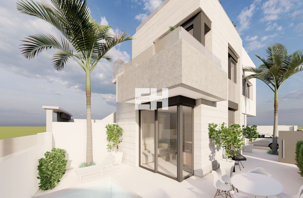 Obra Nueva - Bungalow en planta baja - Pilar de la Horadada - pueblo