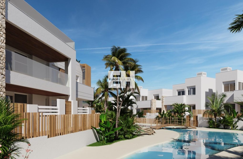 Obra Nueva - Bungalow en planta baja - San Juan de los Terreros - Mar De Pulpí