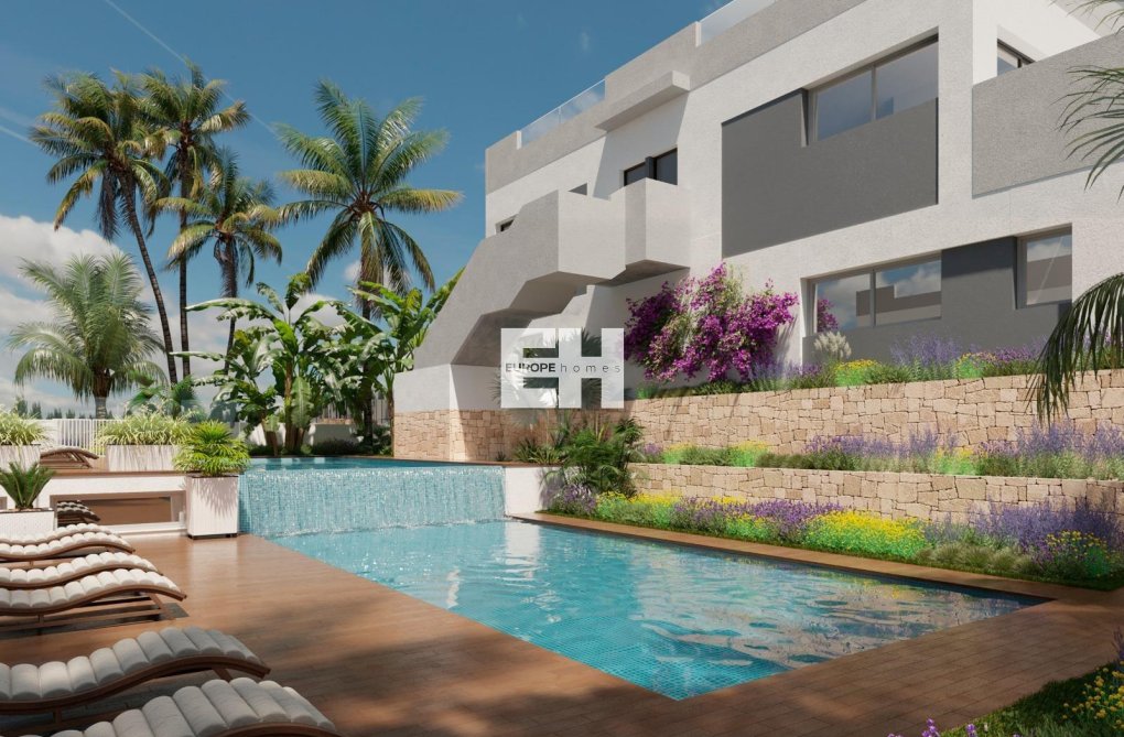 Obra Nueva - Bungalow en planta baja - Torrevieja - Lago Jardín II