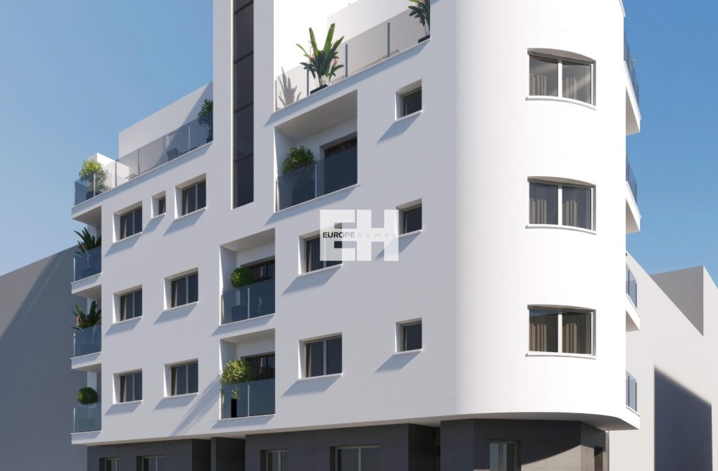 Obra Nueva - Ground floor apartment - Torrevieja - Centro