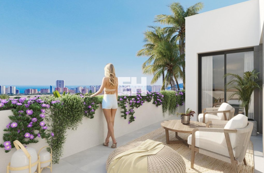 Obra Nueva - Semidetached - Finestrat - Sierra Cortina